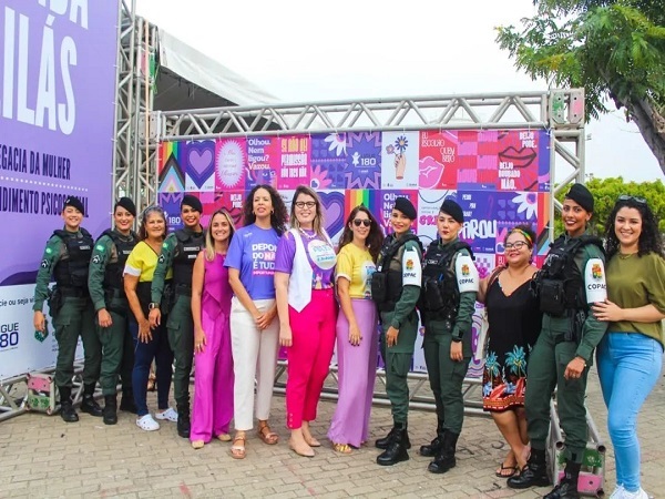 Tenda Lilás no Carnaval Aracati 2024 já está pronta para receber as mulheres