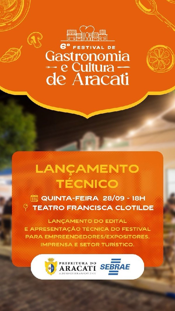 Super MiniBox promove série de ativações no Festival de Gastronomia e  Cultura do Aracati - Jornal do comércio do ceará